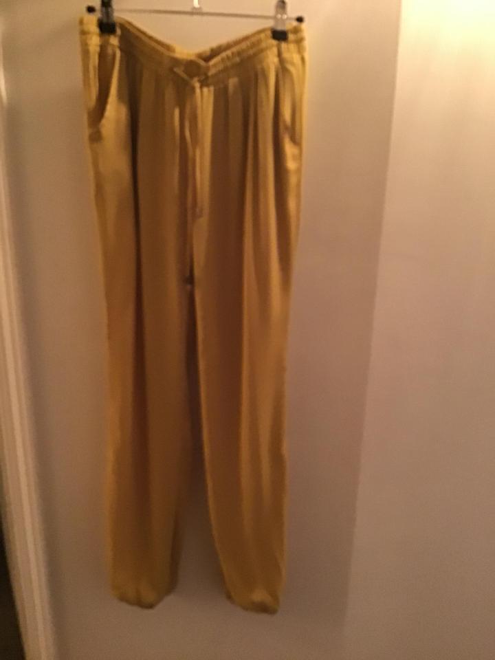 Mustard Fashion Skinny Slacks