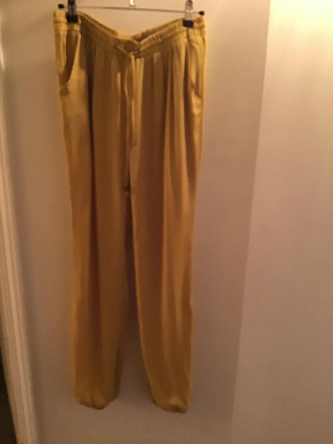 Mustard Fashion Skinny Slacks