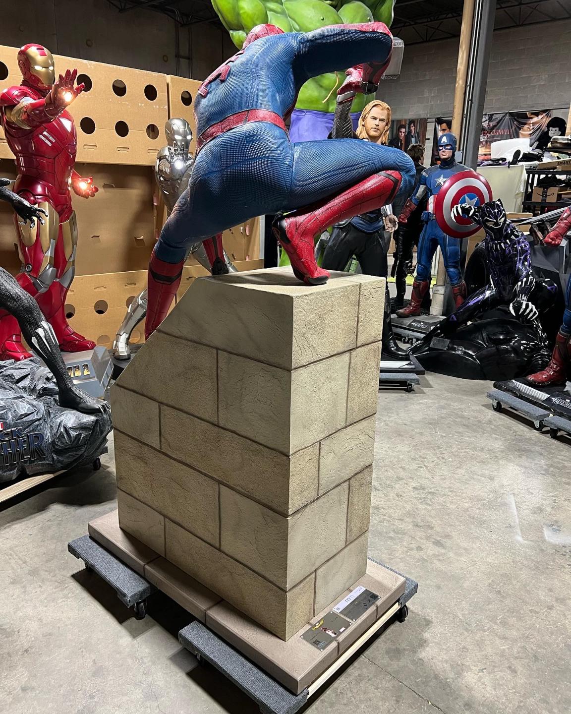 Marvel Spiderman Homecoming Statue