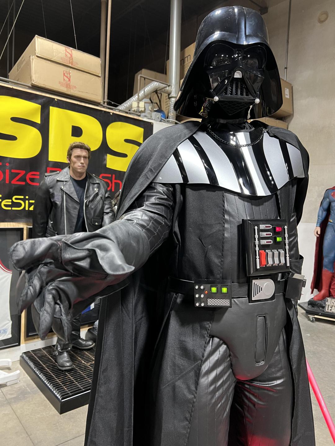 Life Size Star Wars Darth Vader with Lightsaber