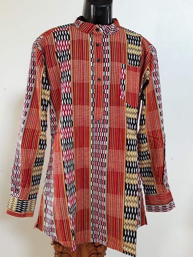 African Weave Men's Shirt