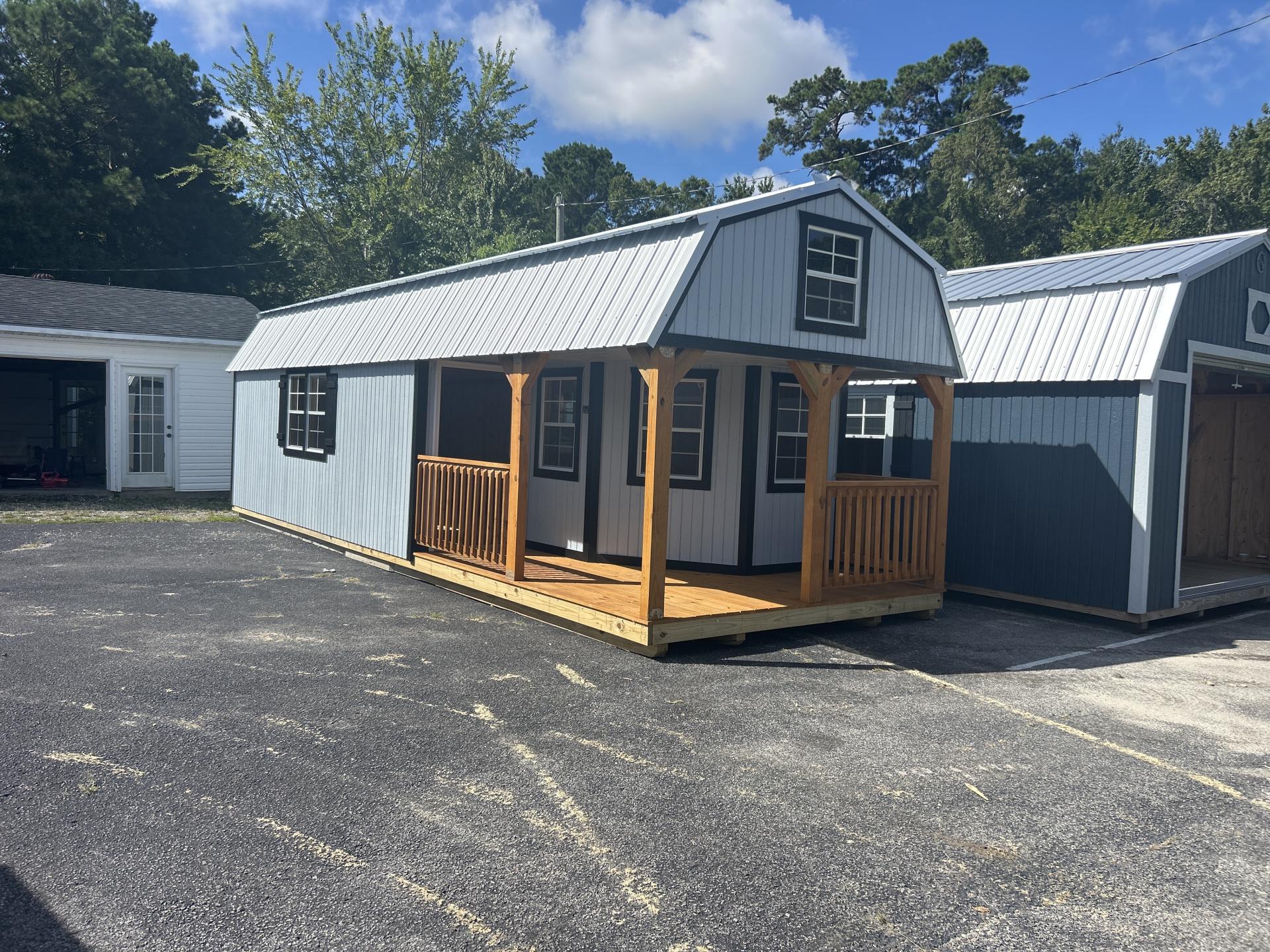 12x32 WRAPAROUND LOFTED BARN CABIN