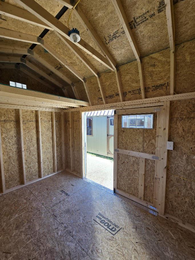 8x12 BARN W/ELECT RICAL PKG - $3,978 OR $157 DOWN & $157/MO - NO CREDIT CHECK - FREE DELIVERY & BLOCKS (50-MILES)