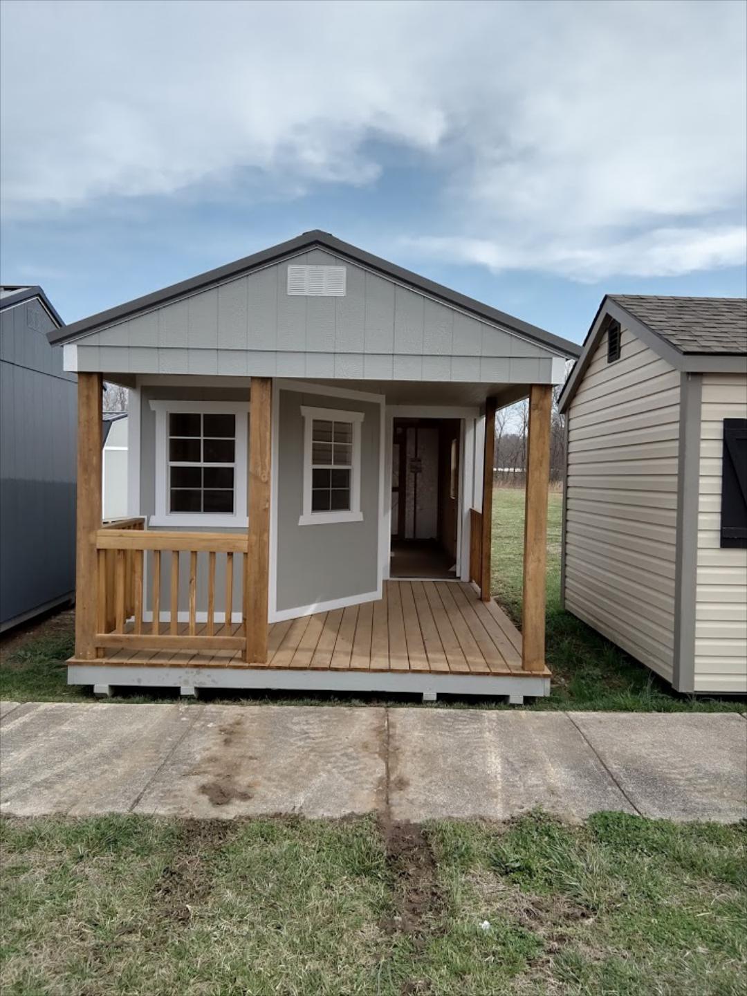 Marion - 12x28 CABIN with a Deluxe Porch!