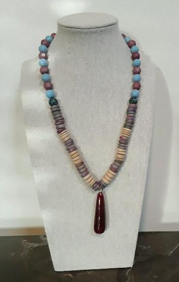 Bohemian Ethnic Necklace.