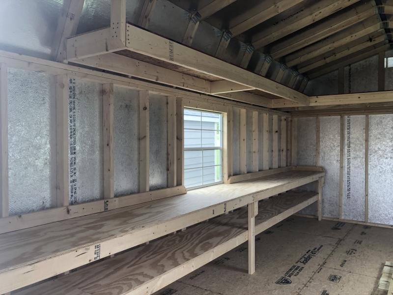 12x20 Painted Lofted Barn with options