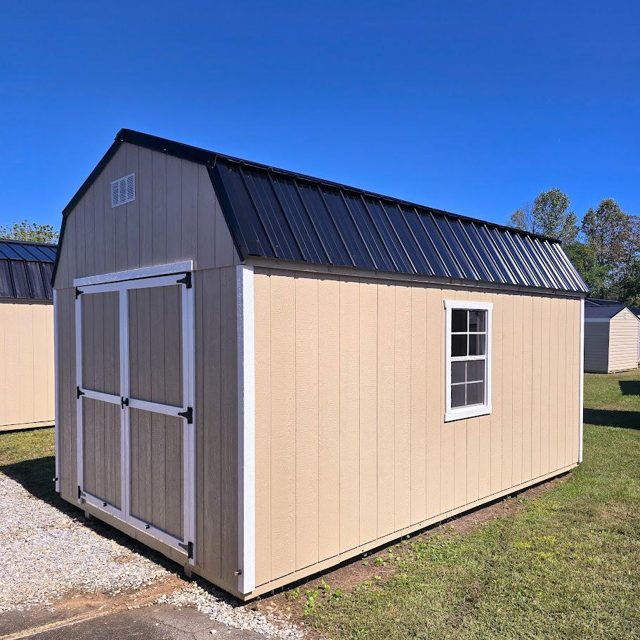 $564 OFF - 10x16 LOFTED BARN -$5,081 OR $200 DOWN & $200/MO - NO CREDIT CHECK - EVERYONE APPROVED - FREE DELIVERY & BLOCKS (50 miles)