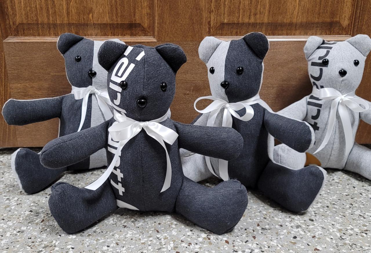 Memory Bear made from Loved Ones Shirts