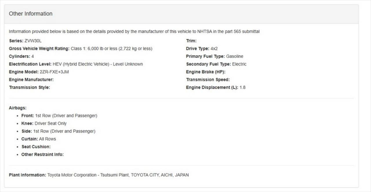 2013 Toyota Prius - Lot # D1140