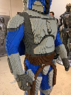 Life Size LEGO Star Wars Jango Fett