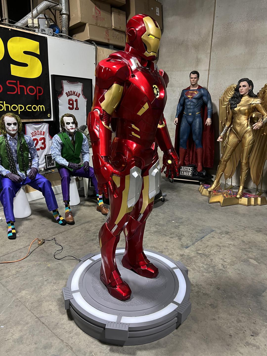 Sideshow Ironman Mark VII with LED Lights