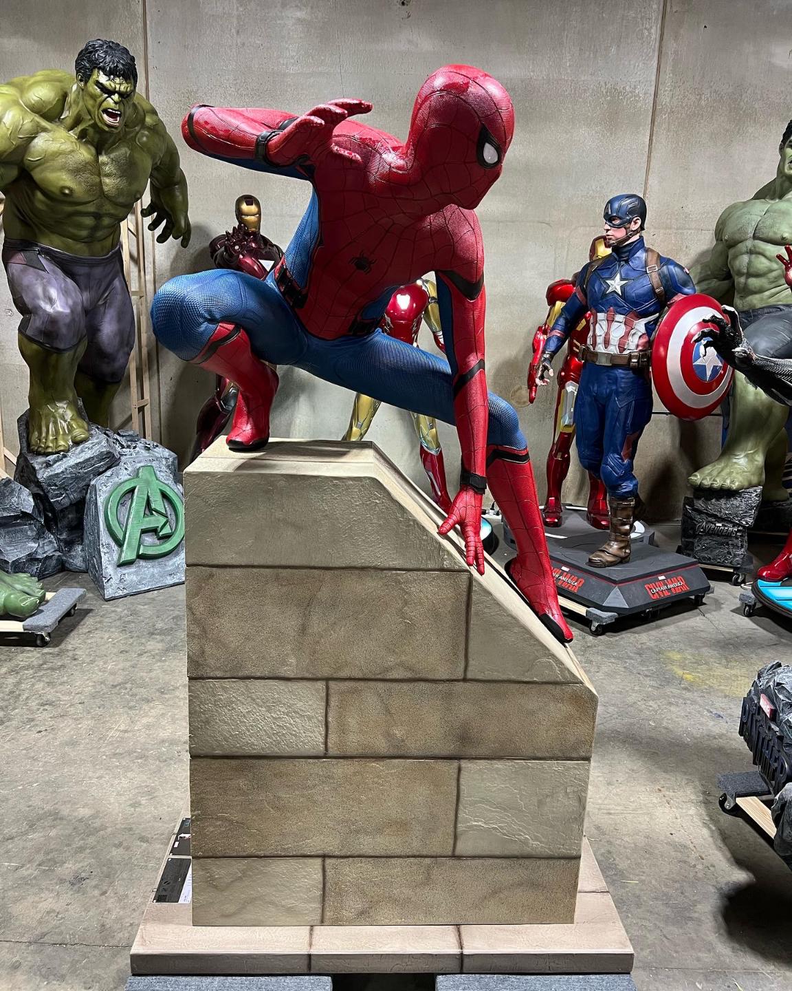 Marvel Spiderman Homecoming Statue