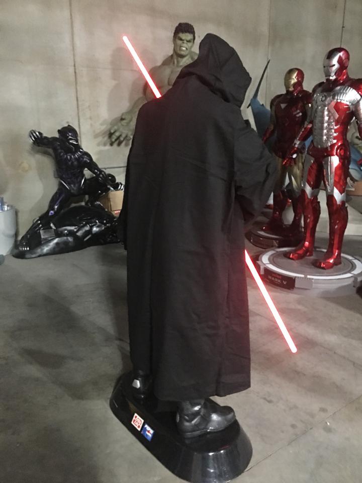 Life Size Star Wars Darth Maul w/ Lightsaber&Robe