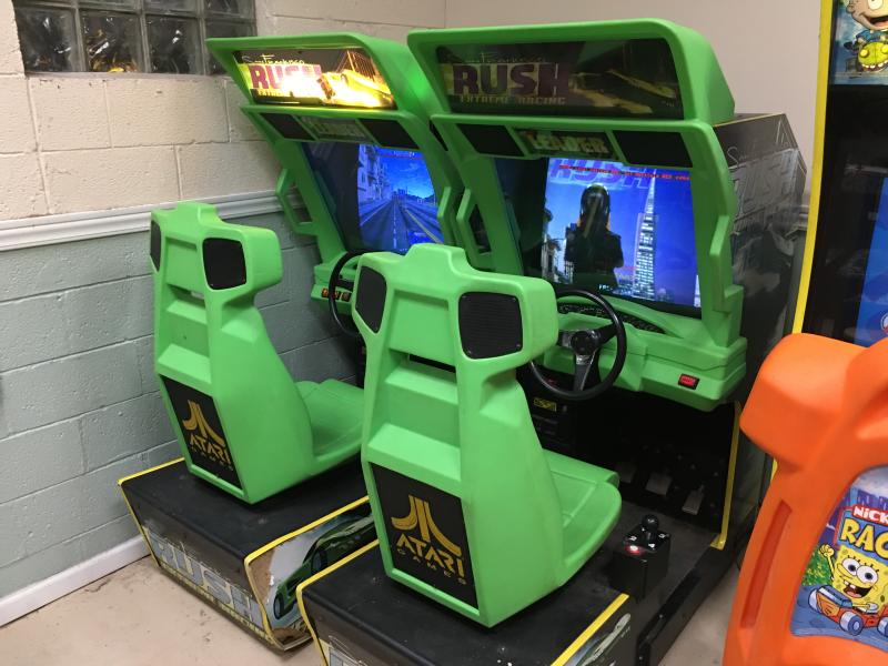 San Francisco RUSH Dual Sit Down Racing Arcade