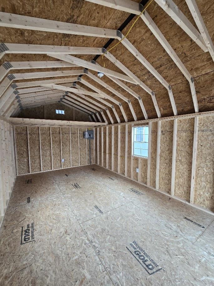 12x24 BARN W/TREX PORCH -  $10,206 or $404 Down & $404/Month  - NO CREDIT CHECK - FREE DELIVERY & BLOCKS (50 miles)