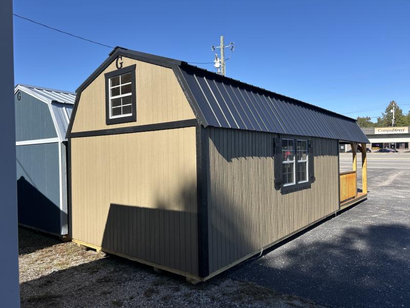 12x32 WRAPAROUND LOFTED BARN CABIN