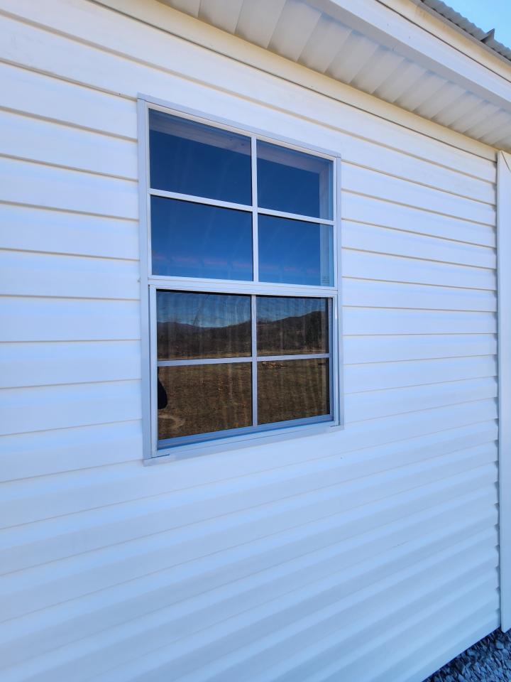 10% OFF! VINYL 10x20 -INSULATED DOOR - HIGH WALLS - 6"OVERHANG - ONLY $6306!