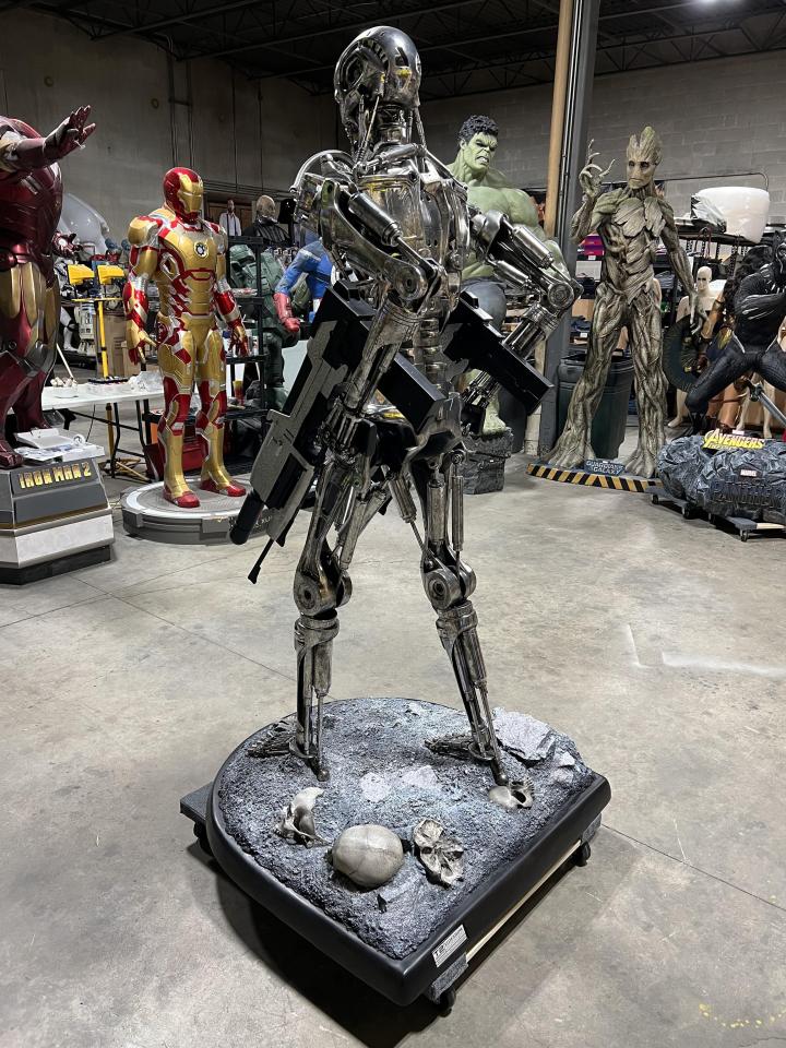 Sideshow Terminator T-800 Second Version Endoskeleton