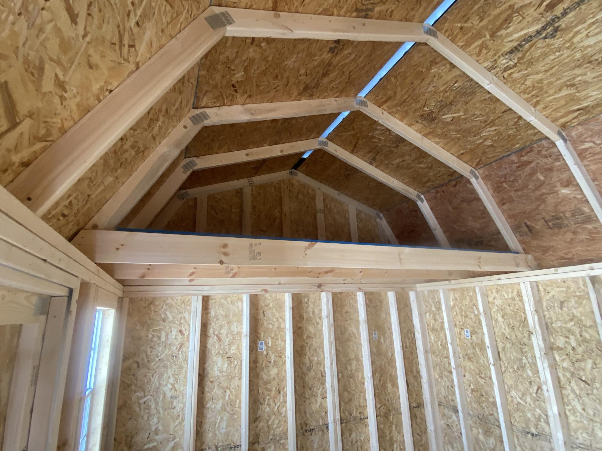 10x16 Side Lofted Barn