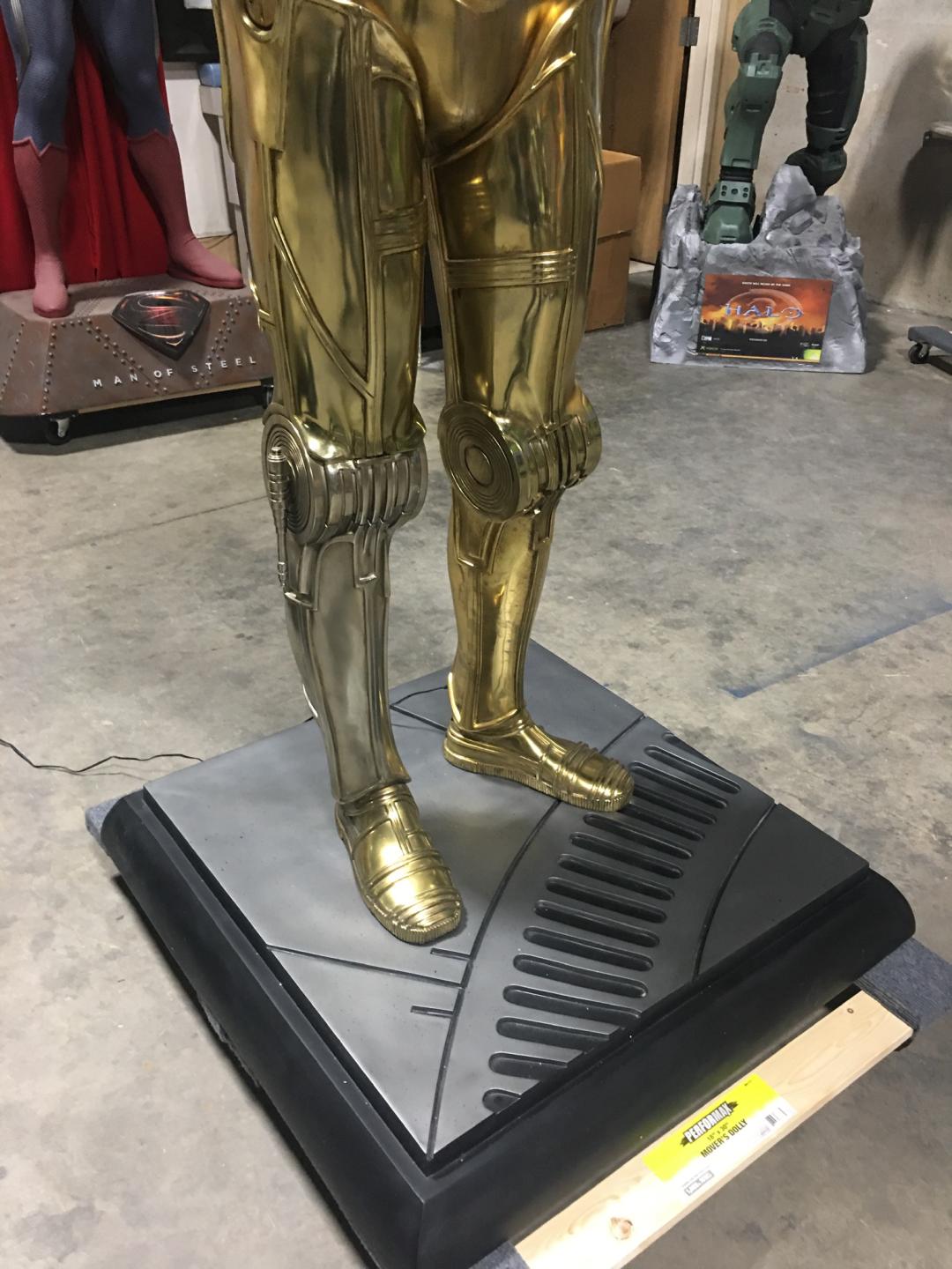 Sideshow Version 1 Star Wars C3P0 with Lights and Sound