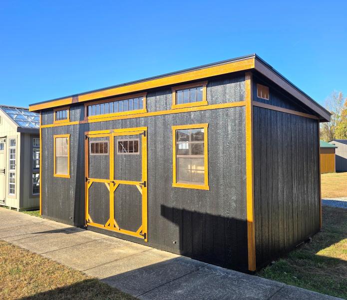 10X20 MODERN ESCAPE W/100 AMP ELECTRICAL - $418 OFF - $7,952 OR 314 DOWN & 314/MO - NO CREDIT CHECK -FREE DELIVERY (within 50-miles)