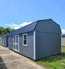 $864 OFF! 12X24 LOFTED BARN - ONLY $7,781 - $307 DOWN & $307/MONTH - NO CREDIT CHECK - EVERYONE APPROVED
