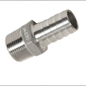 (200)316SS Hose Barb 5/8" Hose x 1/2 MPT