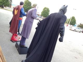 Life Size "Dark Knight" Batman and Joker