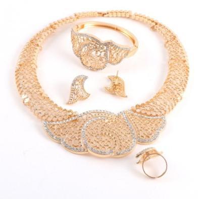 Gold Plated Necklace Set