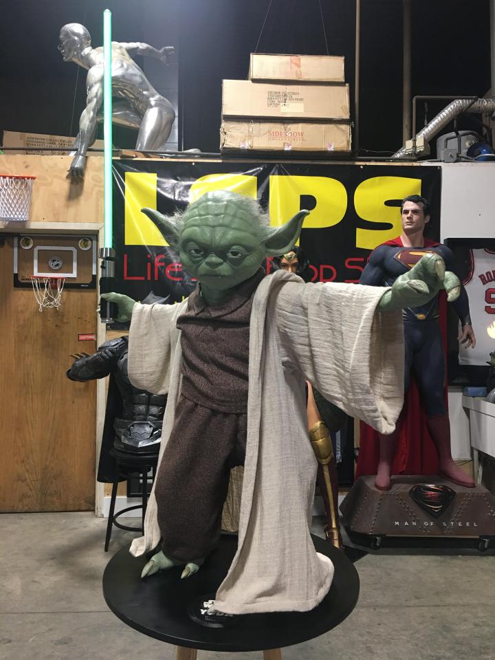 Life Size Star Wars Gentle Giant Yoda