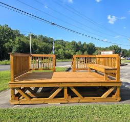 PRE-BUILT DECKS - 8 x 12 WITH STAIRS $2,695 + tax OR $250/Down & $125/Mo RENT TO OWN - NO CREDIT CHECK - EVERYONE APPROVED - MANY SIZES & COLORS AVAILABE!