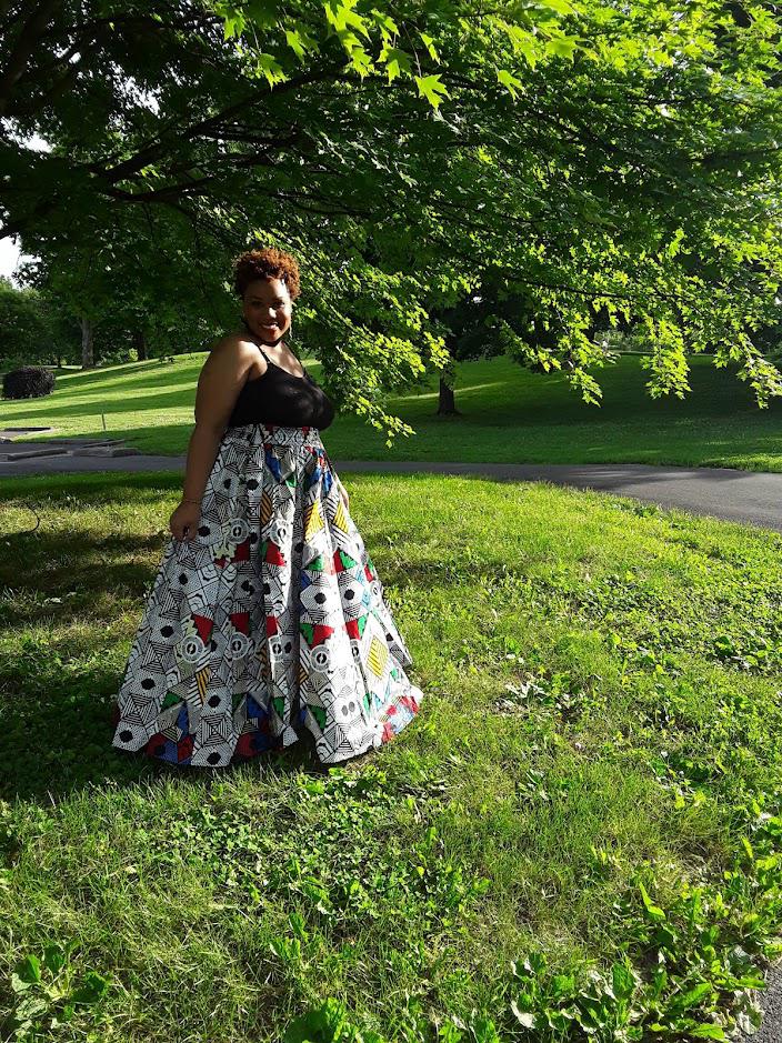 African Accent Skirt