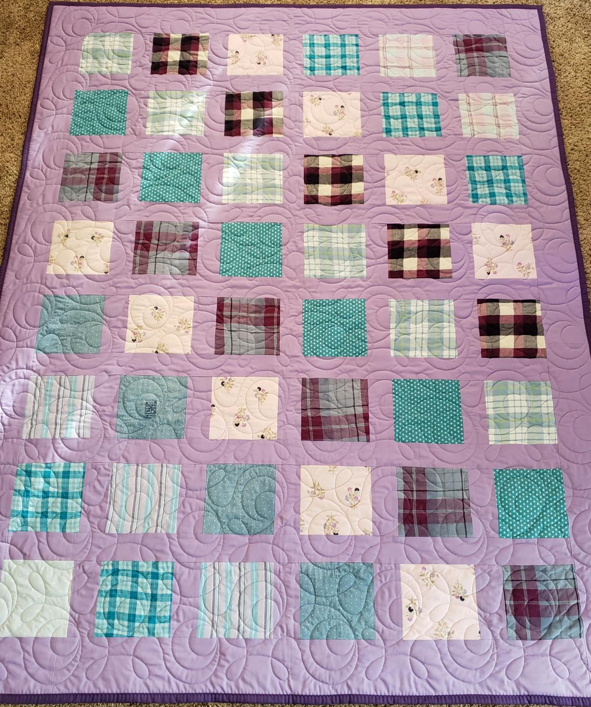 Memory/Bereavement Quilt.