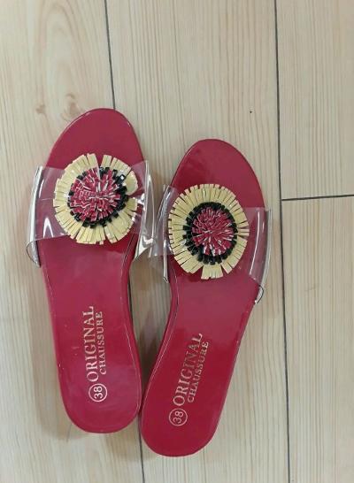 Multicolor Flower Sandals