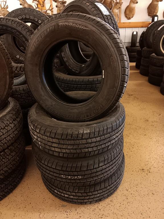 215/70R16 Michelin Defender LTX M/S Tires Set of 4