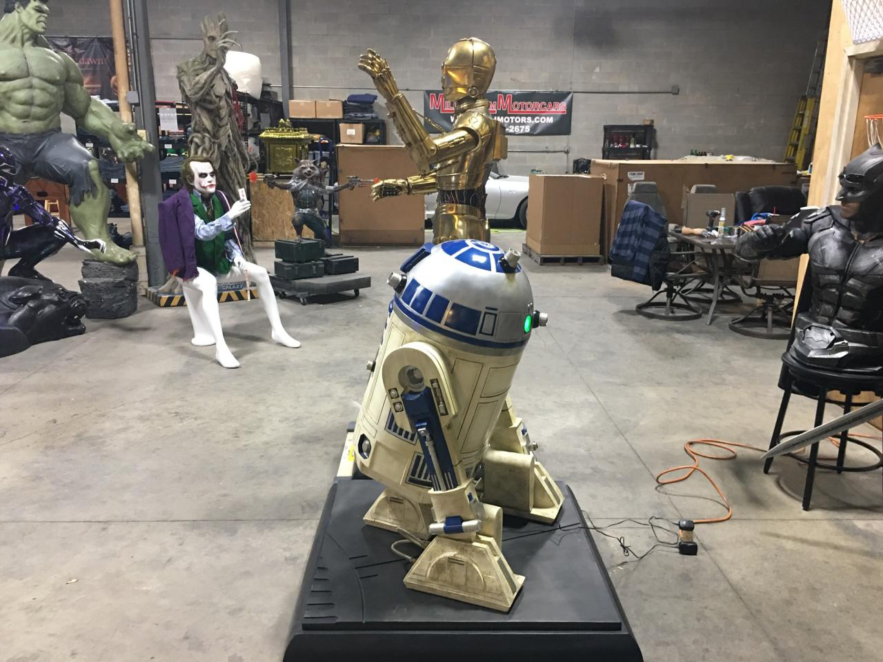 Life Size Side Show Version 1 Star Wars R2D2 and C3P0