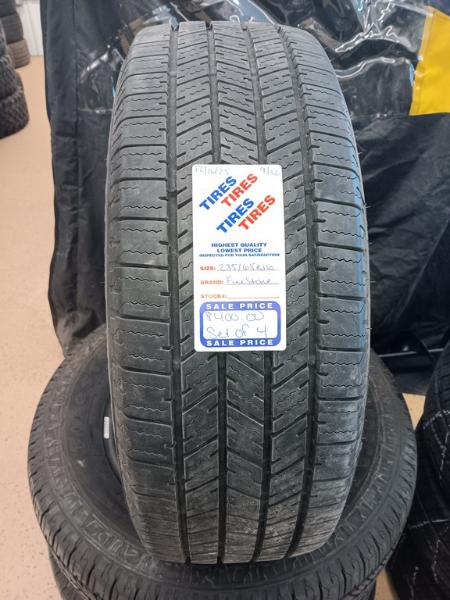 235/65R16 Firestone Transforce CV Tires Set of 4