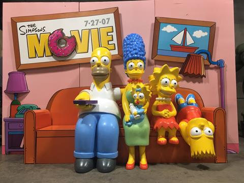 Life Size The Simpsons Theater Display