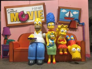 Life Size The Simpsons Theater Display
