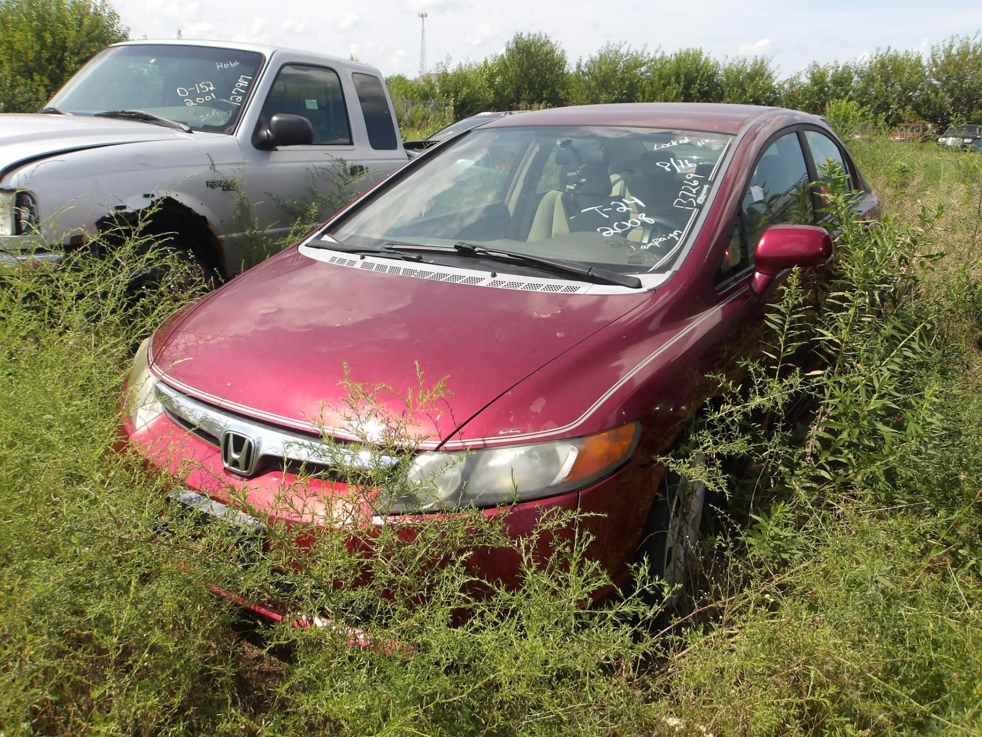 T24 - 2008 Honda Civic LX *** Mechanics Special *** Repo ***