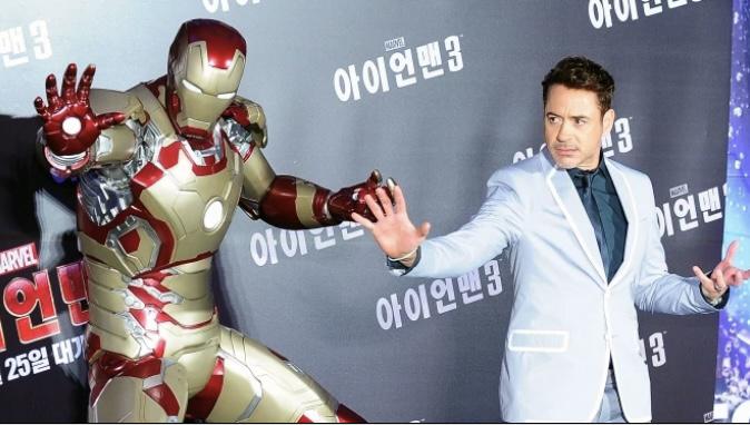 Marvel Ironman 3 Battlefield Edition with LED Lights
