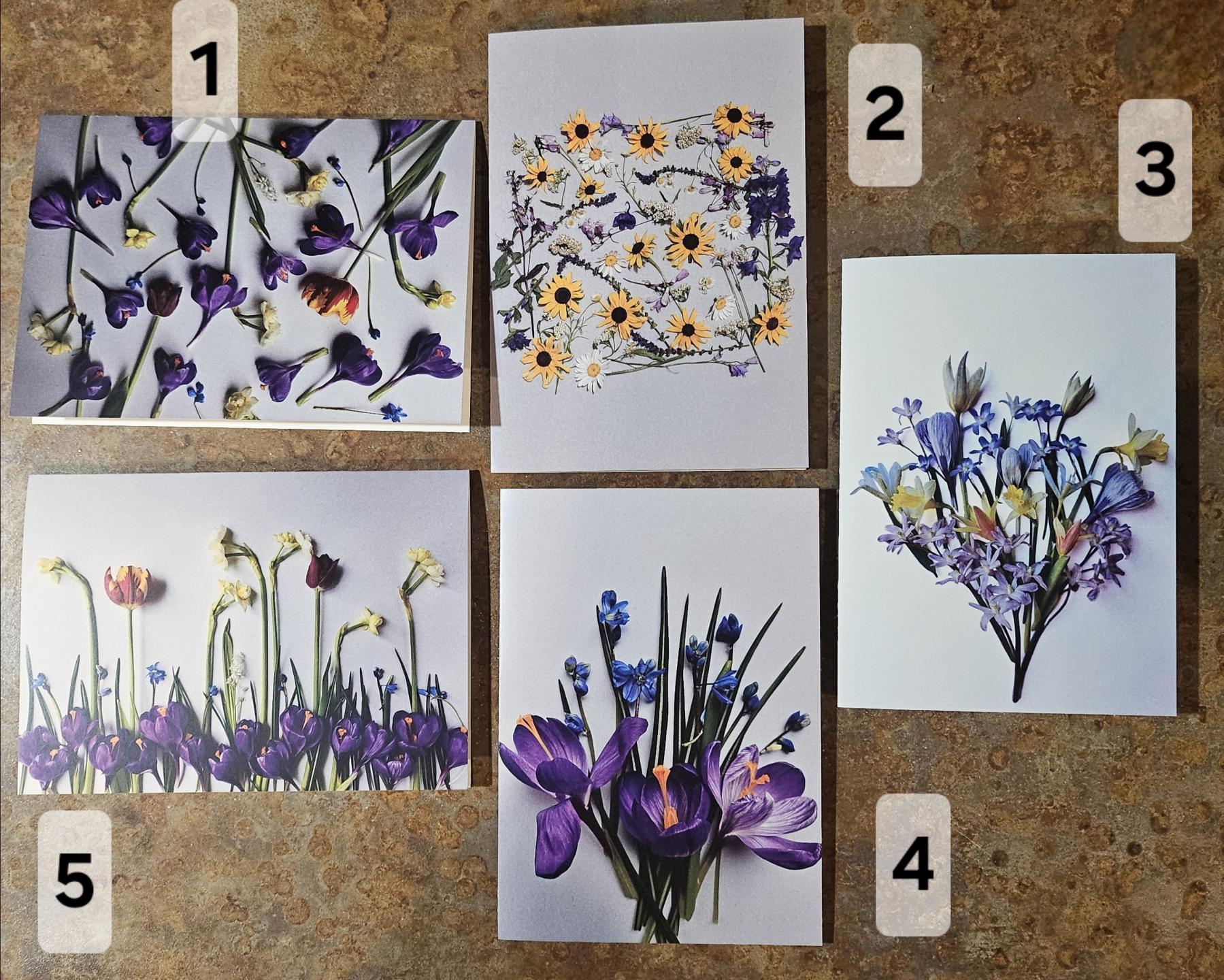 Flower Photo Card