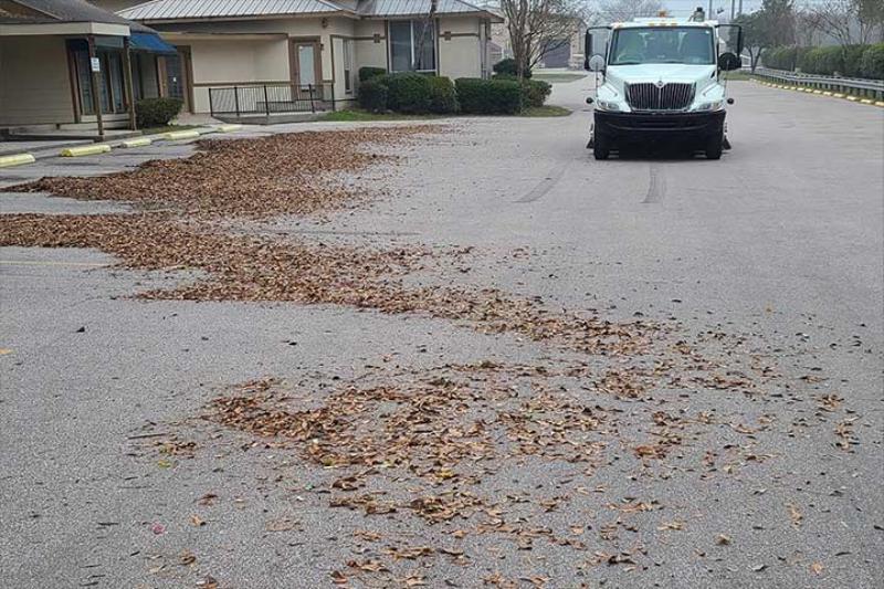 Parking Lot Cleaning