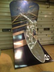 Life Size Marvel Silver Surfer Theater Display