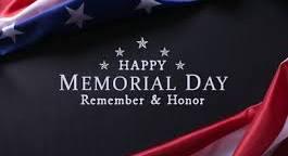 We will be closed on Monday May 25, 2026 in observance of Memorial Day!!