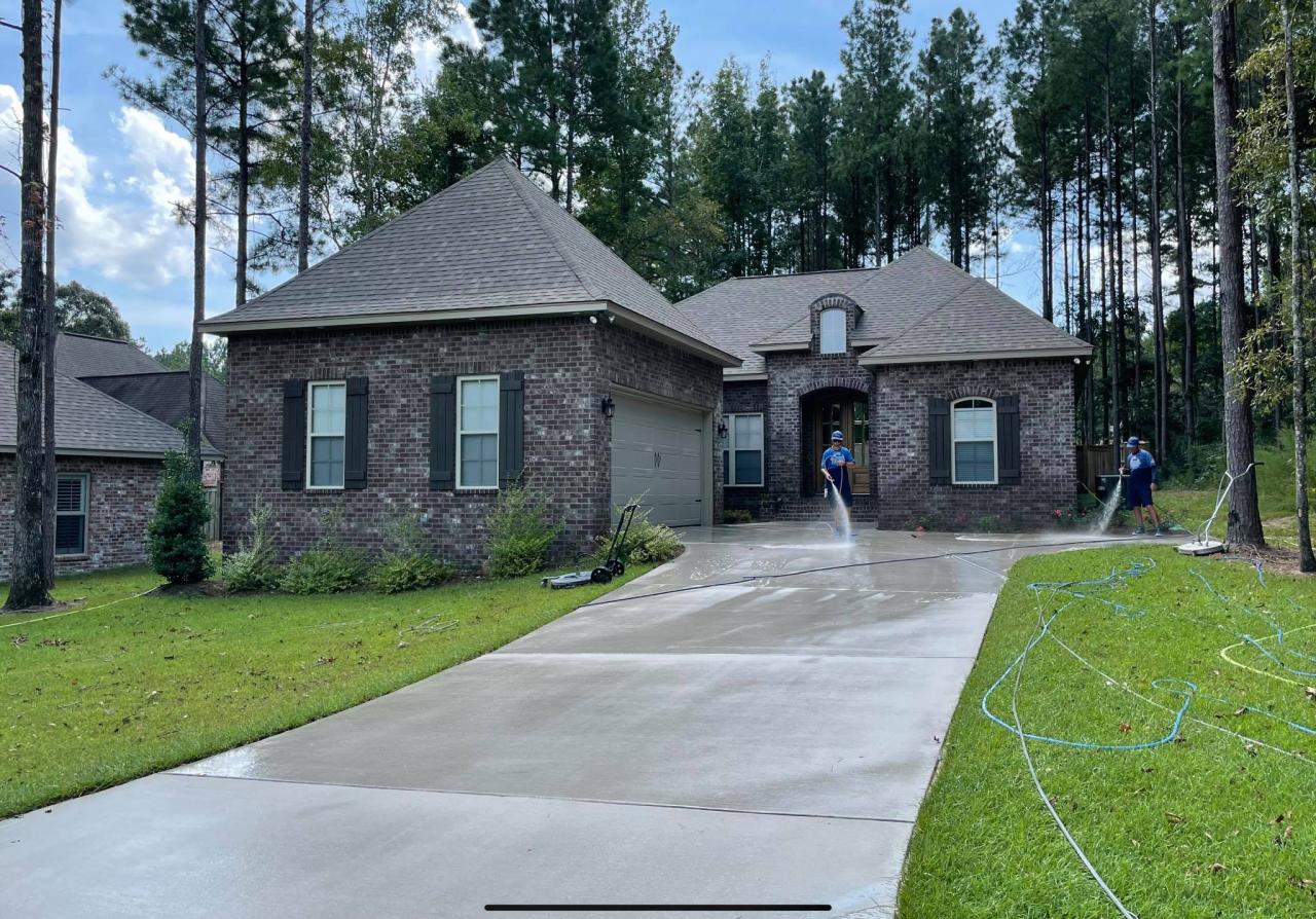 Driveway &amp; Concrete Cleaning