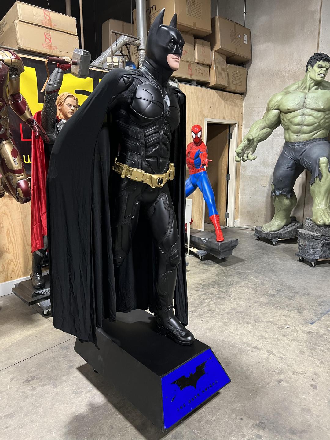 Dark Knight Batman and Batmobile