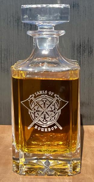 Square Whiskey Decanter