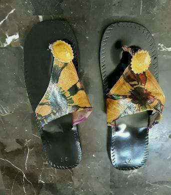 Tie Dye Thong Sandals