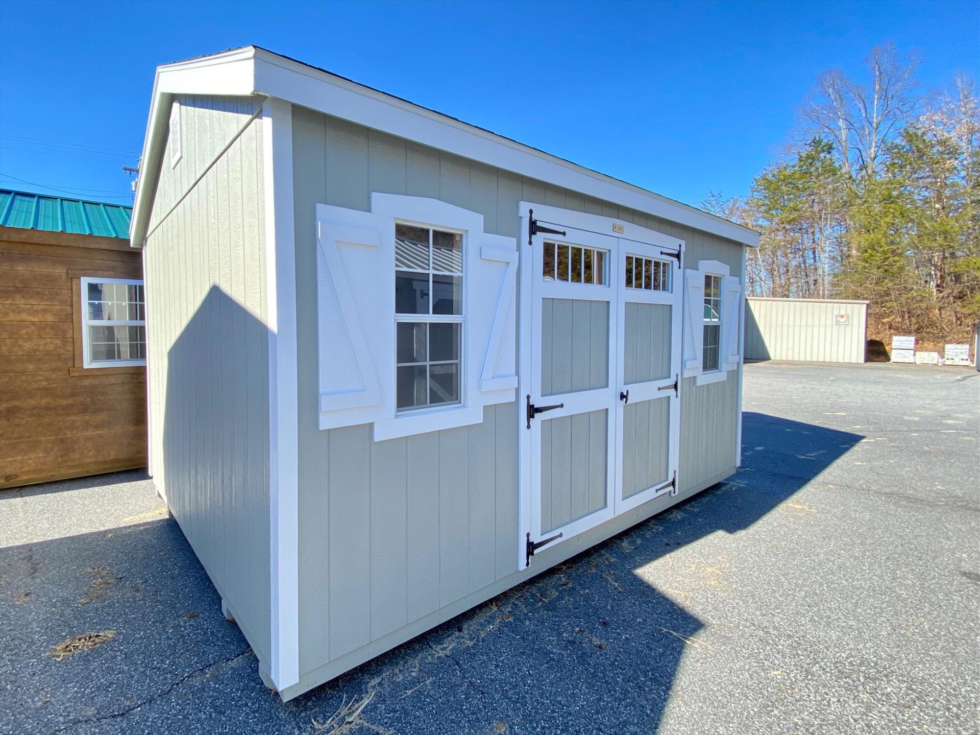 MORGANTON: 12X16 SOUTHERN CLASSIC w/ Cupola & Weathervane